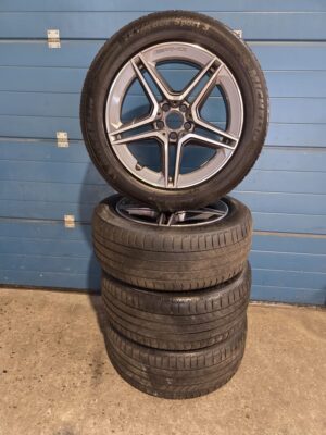 Originele Mercedes GLC AMG 19 Inch Breedset met Zomerbanden