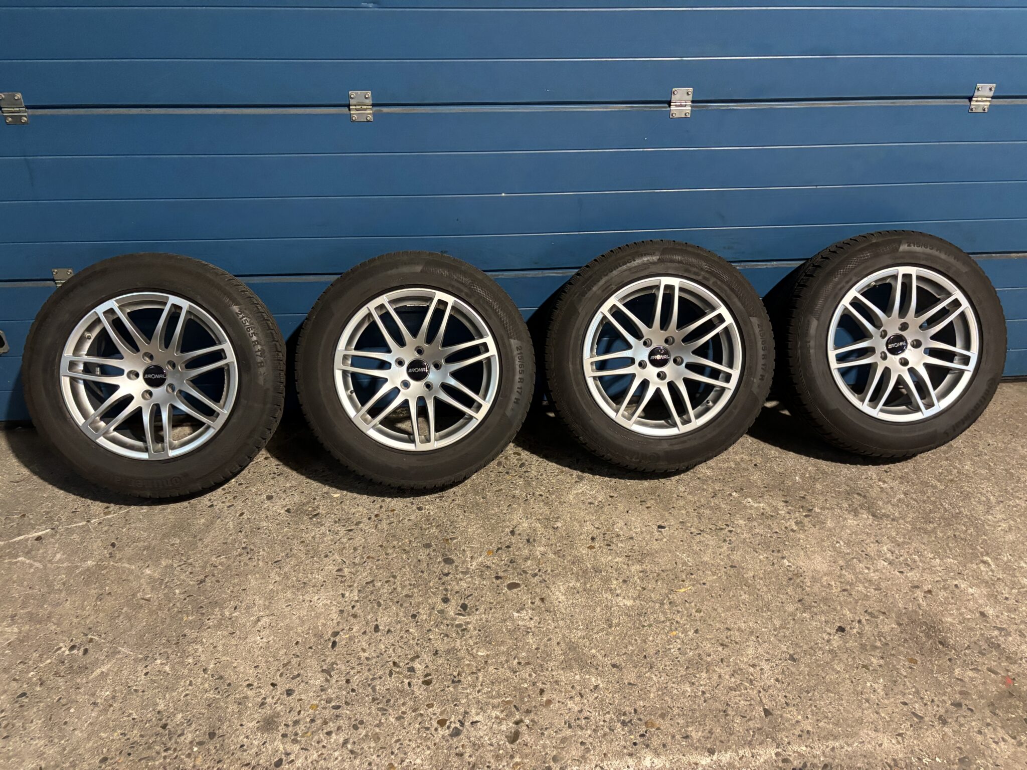 Originele Ronal 17 inch set inclusief Winterbanden - Afbeelding 3