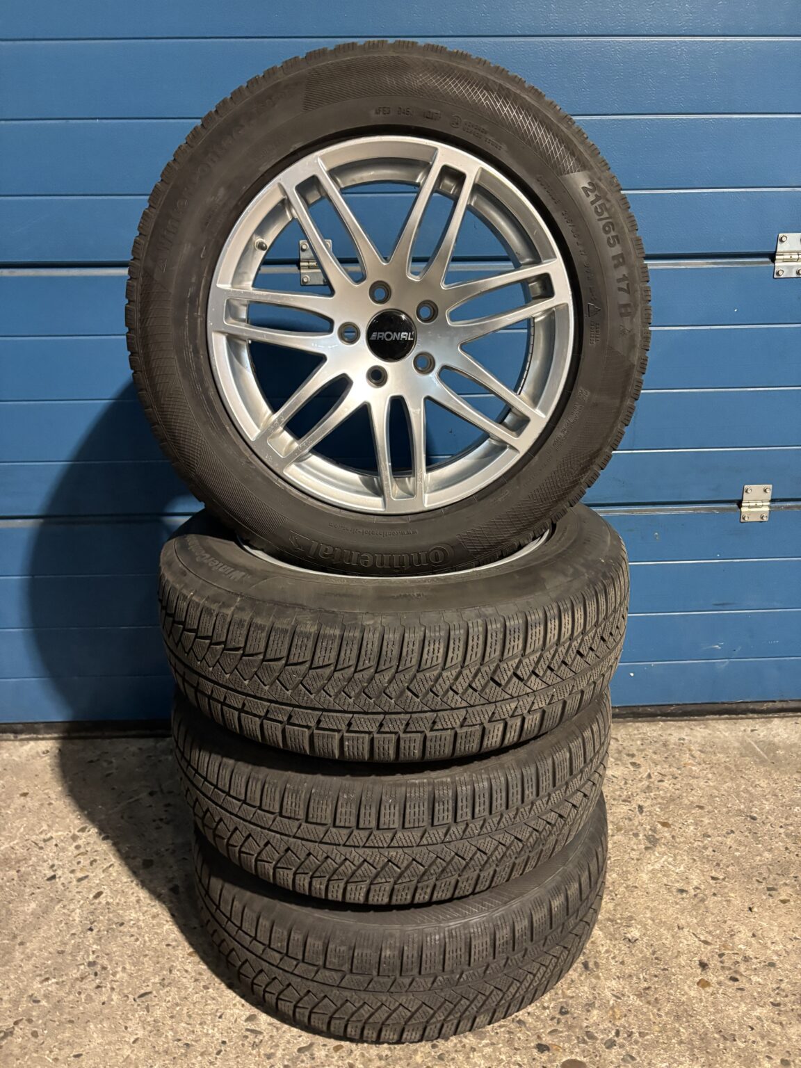 Originele Ronal 17 inch set inclusief Winterbanden - Aroba bandenservice